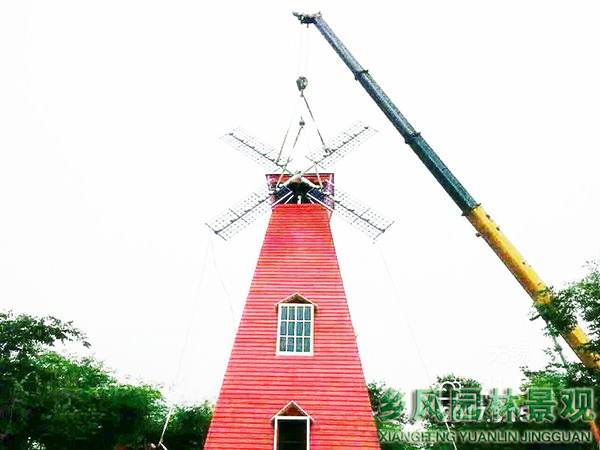 江蘇無錫風車建筑現場